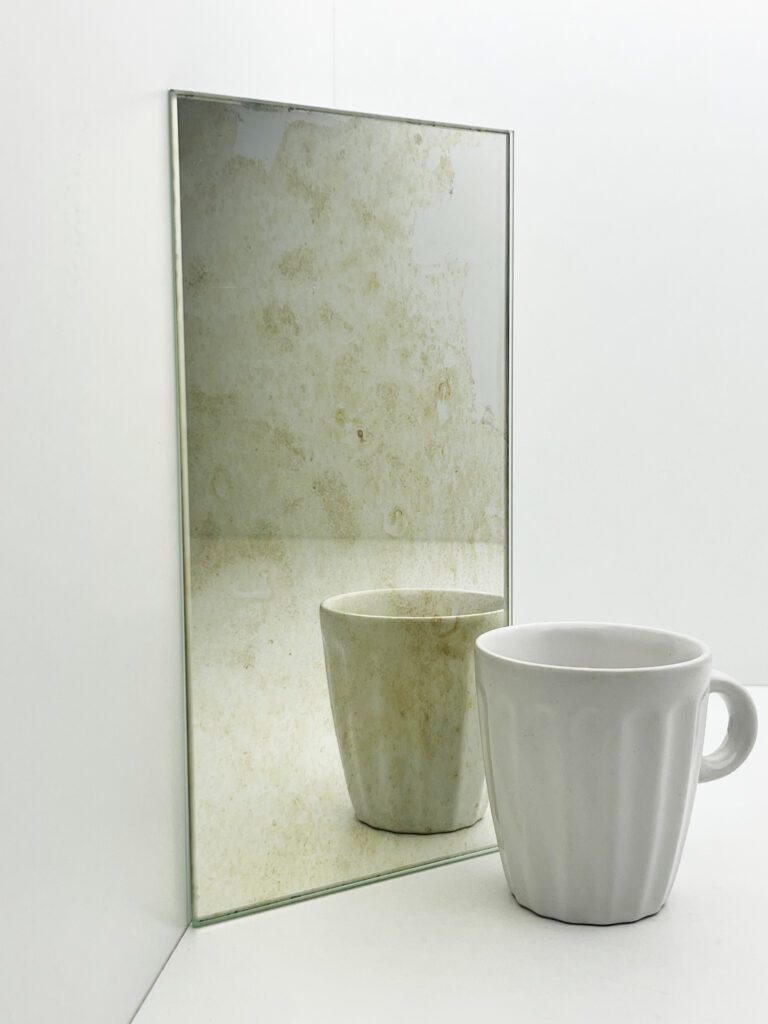 Miroir antique clair - Aspect ancien et vintage